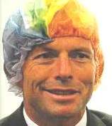 Abbott as iron man and imbecile