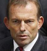 Reprehensible corporate lackey and moron, Tony Abbott