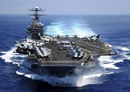 USS Carl Vinson -- where is it, Donald?