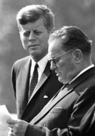 Tito with JFK