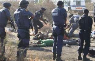 SA Police murder 34 striking miners