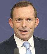 Washington knee-walker, Tony Abbott