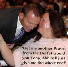 Abbott, 'whatever you want Gina!'