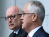 AT George Brandis and PM Malcolm Turnbull, two traitorous, lackey clowns