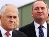 PM Malcolm Turnbull (left) and deputy Barnaby Joyce, two FAILED leaders