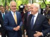 Current PM Malcolm Turnbull, chummy with racist war criminal John Howard