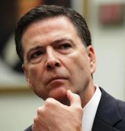 Former FBI director, James Comey