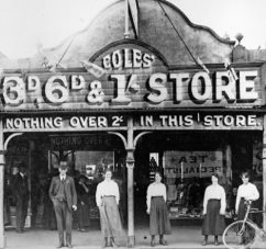 Original Coles Store - 1914