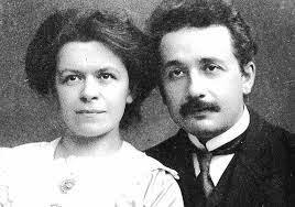 Visionary physicist Maric with Husband Einstein