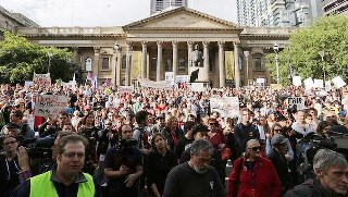 Melbourne Protest