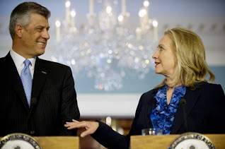 Thaci and Clinton