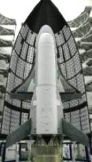 X-37B in launch capsule