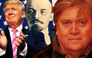 Trump, Lenin and Steve Bannon