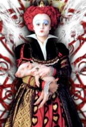 Red Queen, artwork by Tim Burton