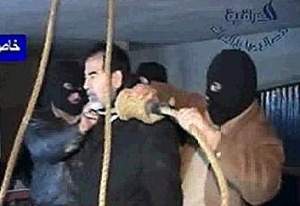 Publicised execution of Saddam Hussein  