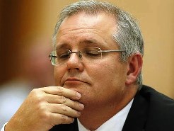 Elitist corporate lackey and enemy of the people, conservative treasurer, Scott Morrison